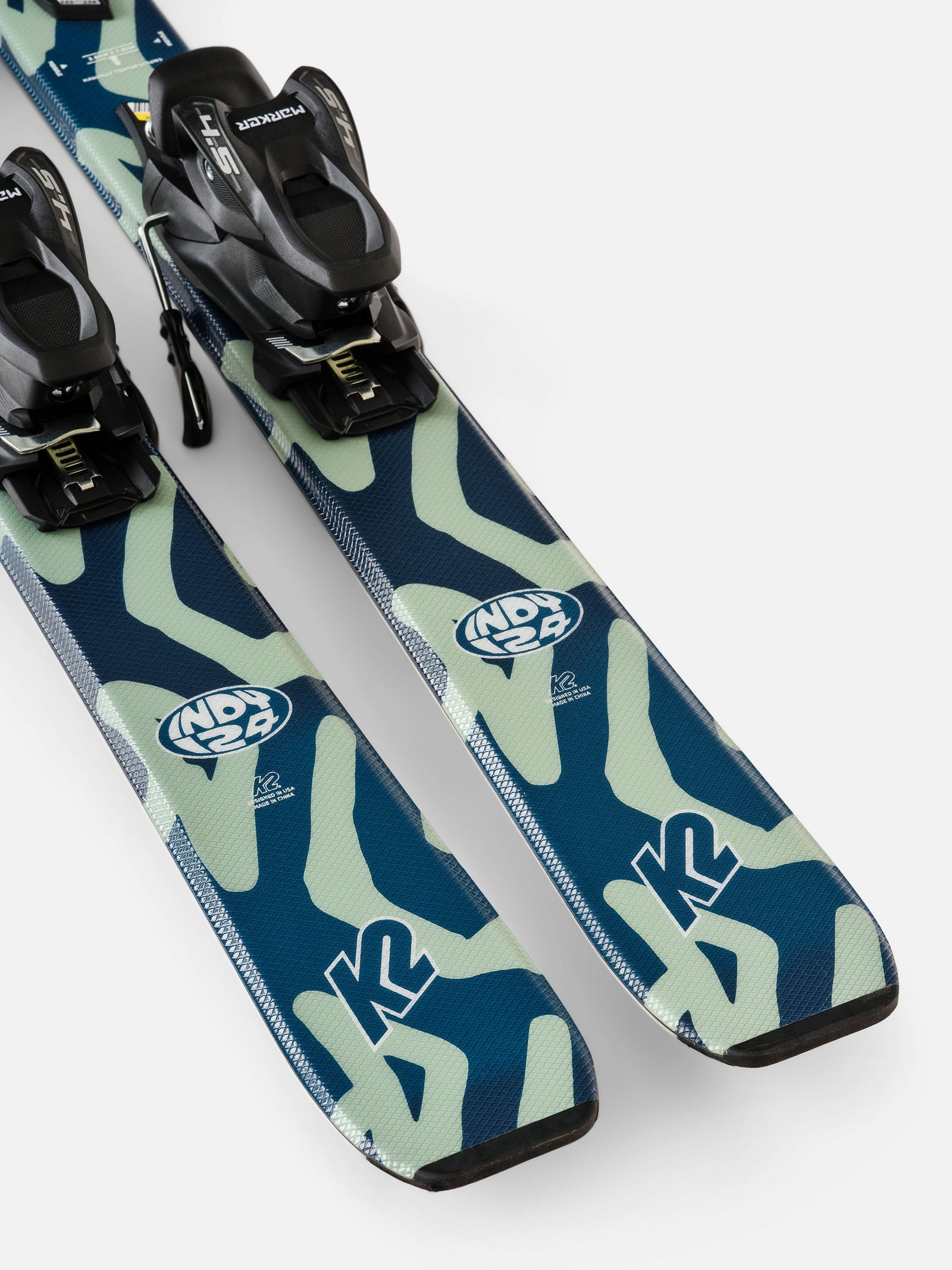 Jr Indy Skis w/ FDT 7 Bindings