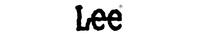 Lee brand logo