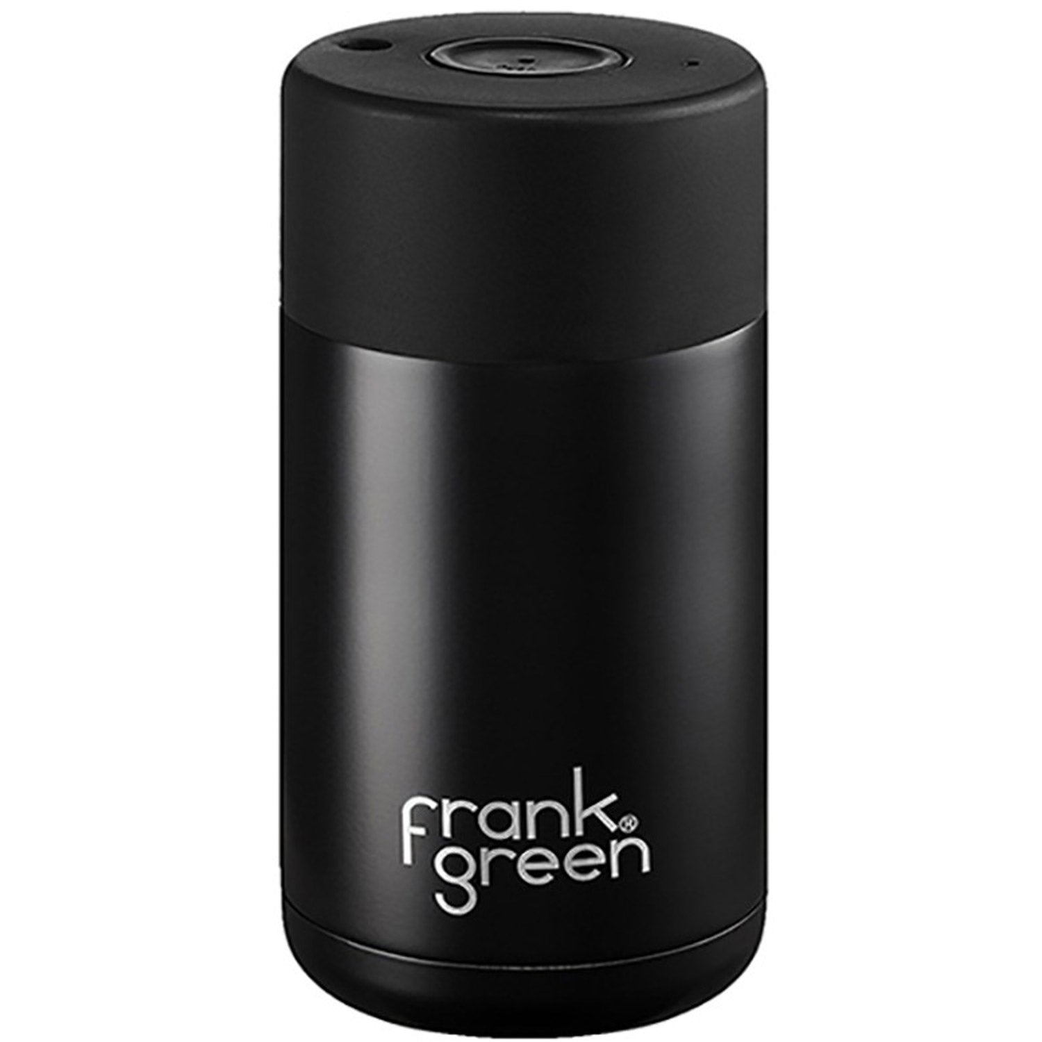 Ceramic w/ Button 12oz Insulated Coffee Cup