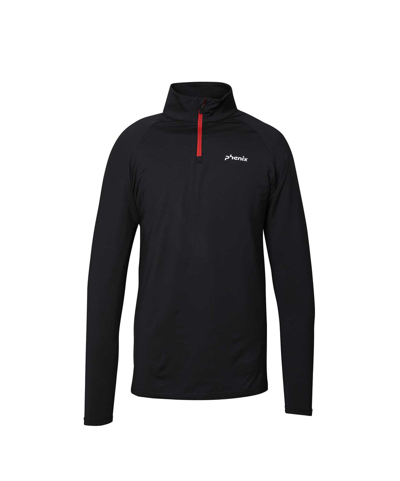 Phenix Mens Thunderbolt 1/2 Skivvy Black