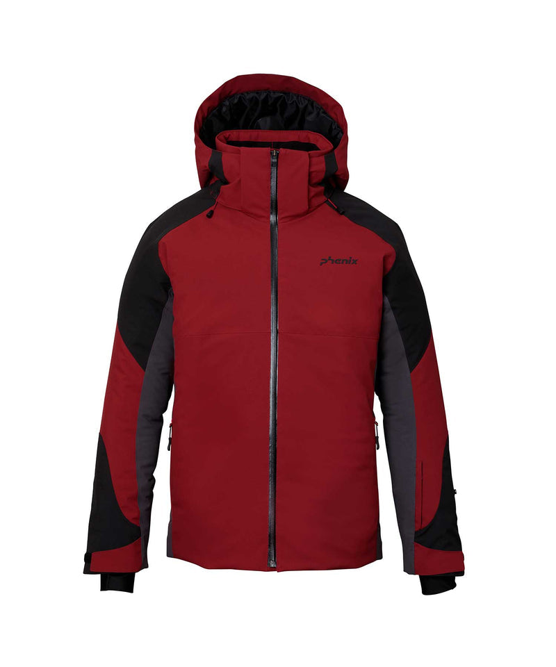 Phenix Mens Thunderbolt Jacket Deep Red