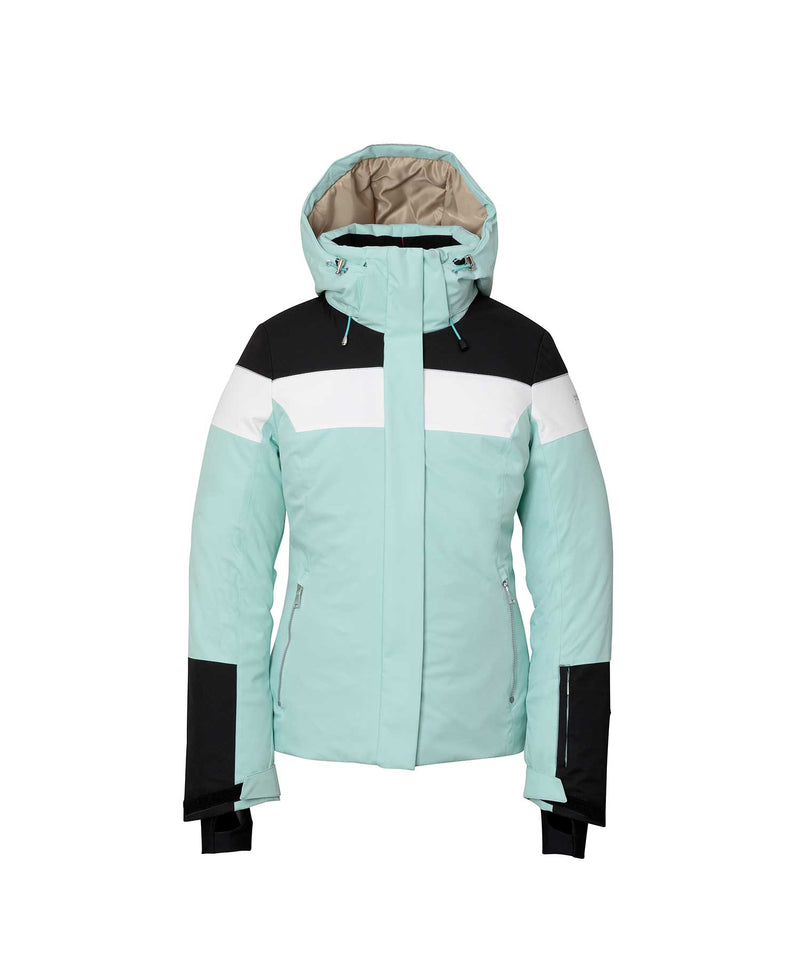 Phenix Womens Snow Wave Jacket Green Mist 2