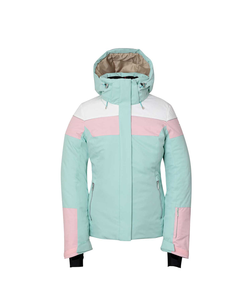 Phenix Womens Snow Wave Jacket Green Mist 2