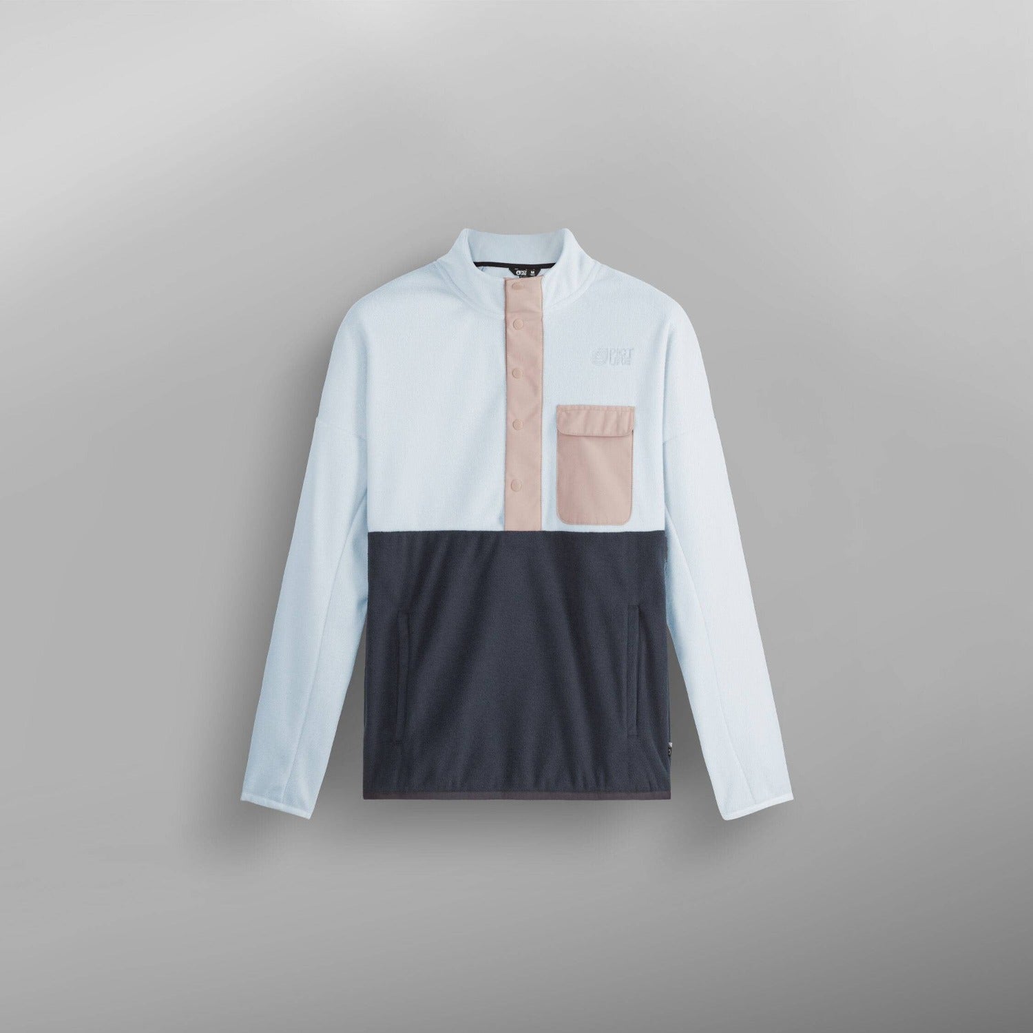 Picture Arcca 1/4 Fleece Ice Melt Dark Blue