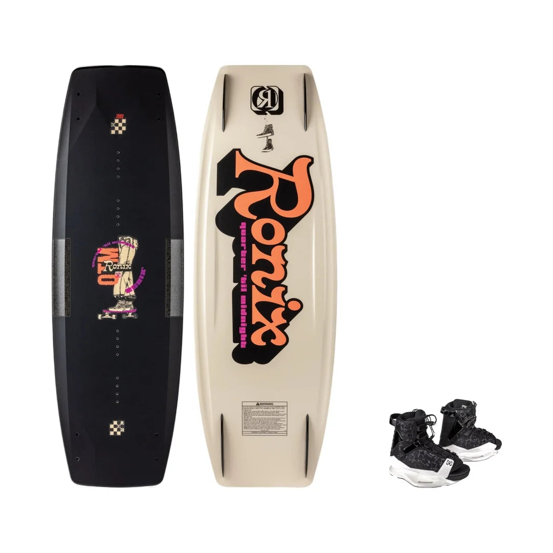 Quarter 'Til Midnight Wakeboard w/ Halo Boot Package