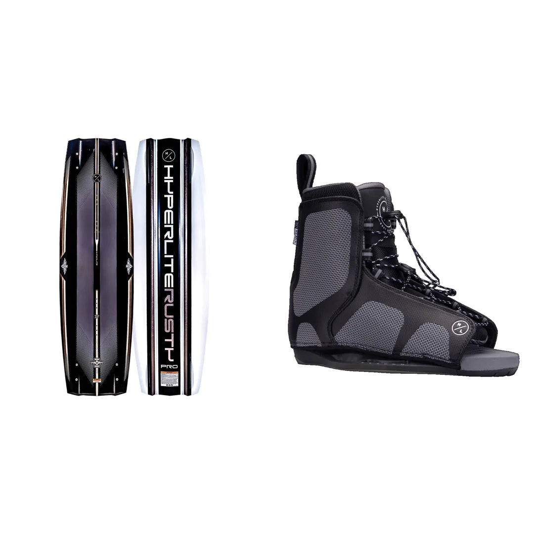 Rusty Pro Wakeboard w/ Remix Boot Package