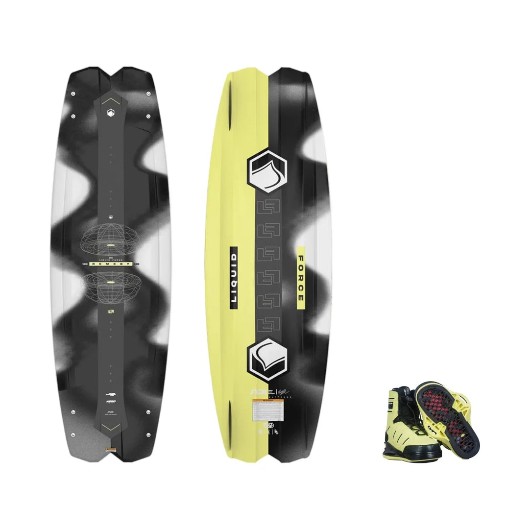 Remedy Aero Wakeboard w/ Aero 6X Boot Package