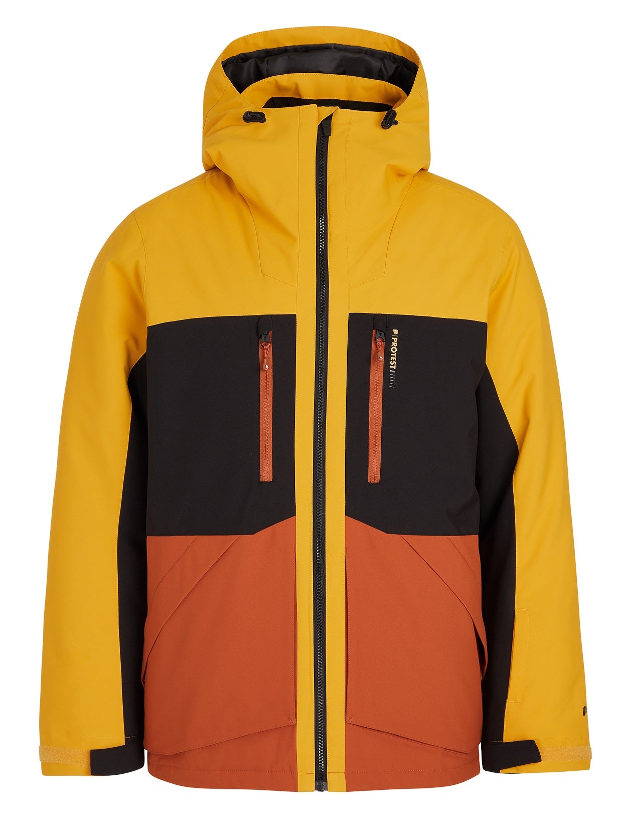 Protest Gooz Snow Jacket Dark Yellow