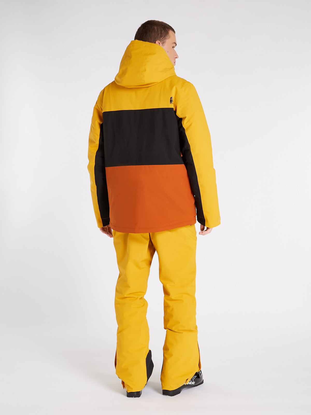 Protest Gooz Snow Jacket Dark Yellow