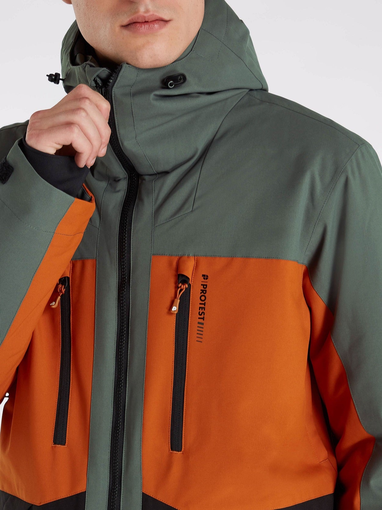 Protest Gooz Snow Jacket Hunter