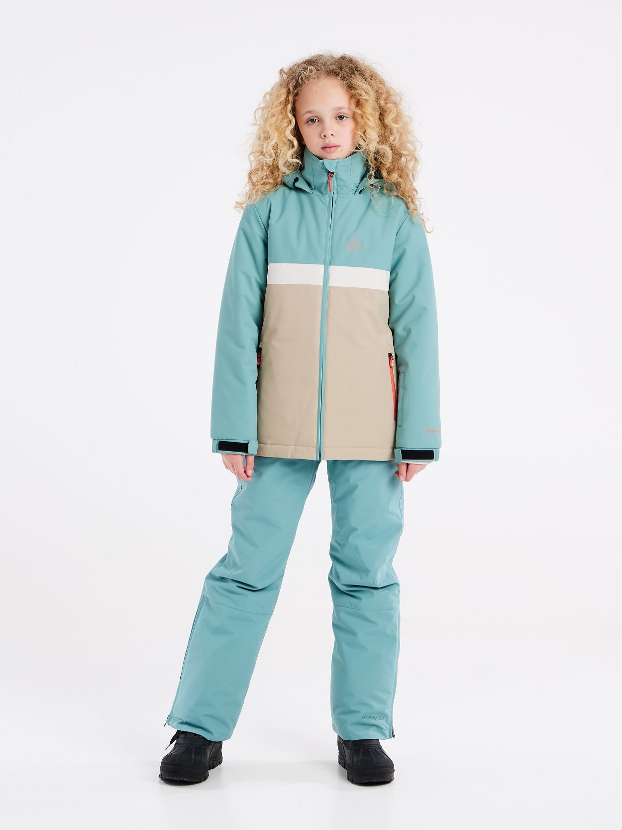 Protest Lusoy Jr Jacket Crocodile Green