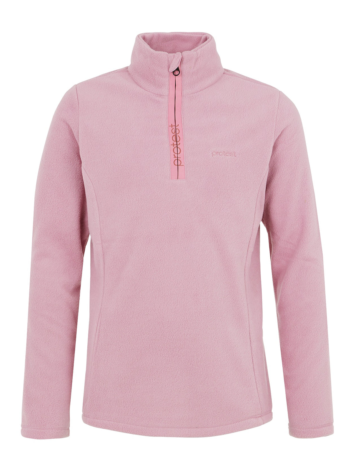 Protest Mutey Jr 1/4 Zip Skivvy Cameo Pink