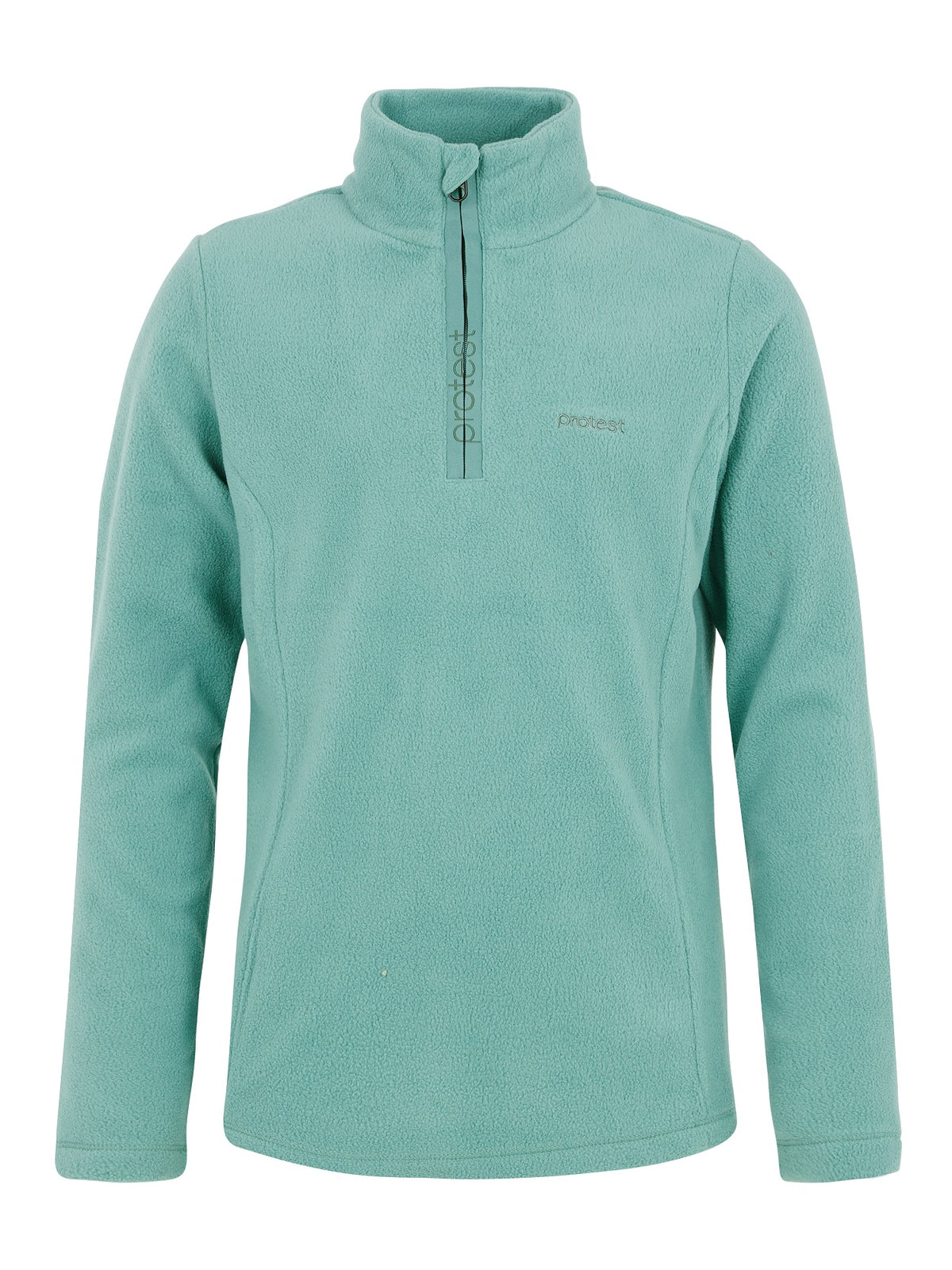 Protest Mutey Jr 1/4 Zip Skivvy Crocodile Green