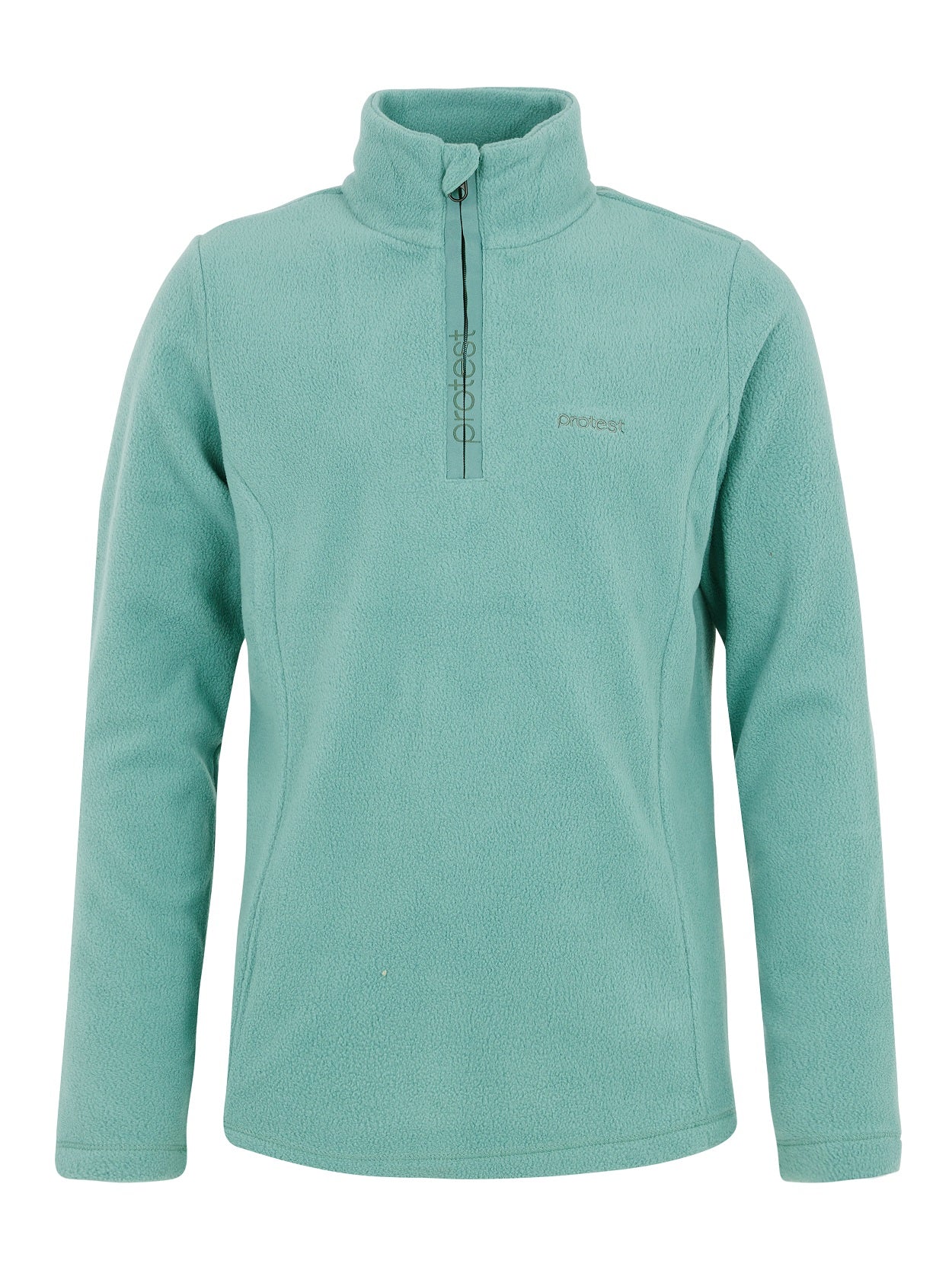 Protest Mutey Jr 1/4 Zip Skivvy Crocodile Green