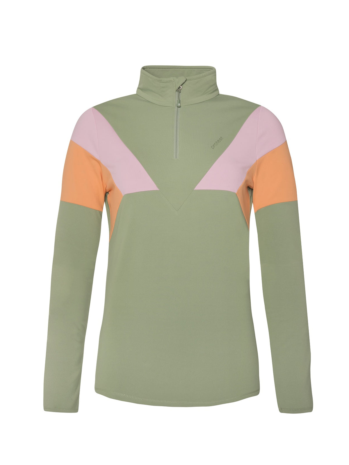 Protest Yingsa 1/4 Zip Top Skivvy Juniper