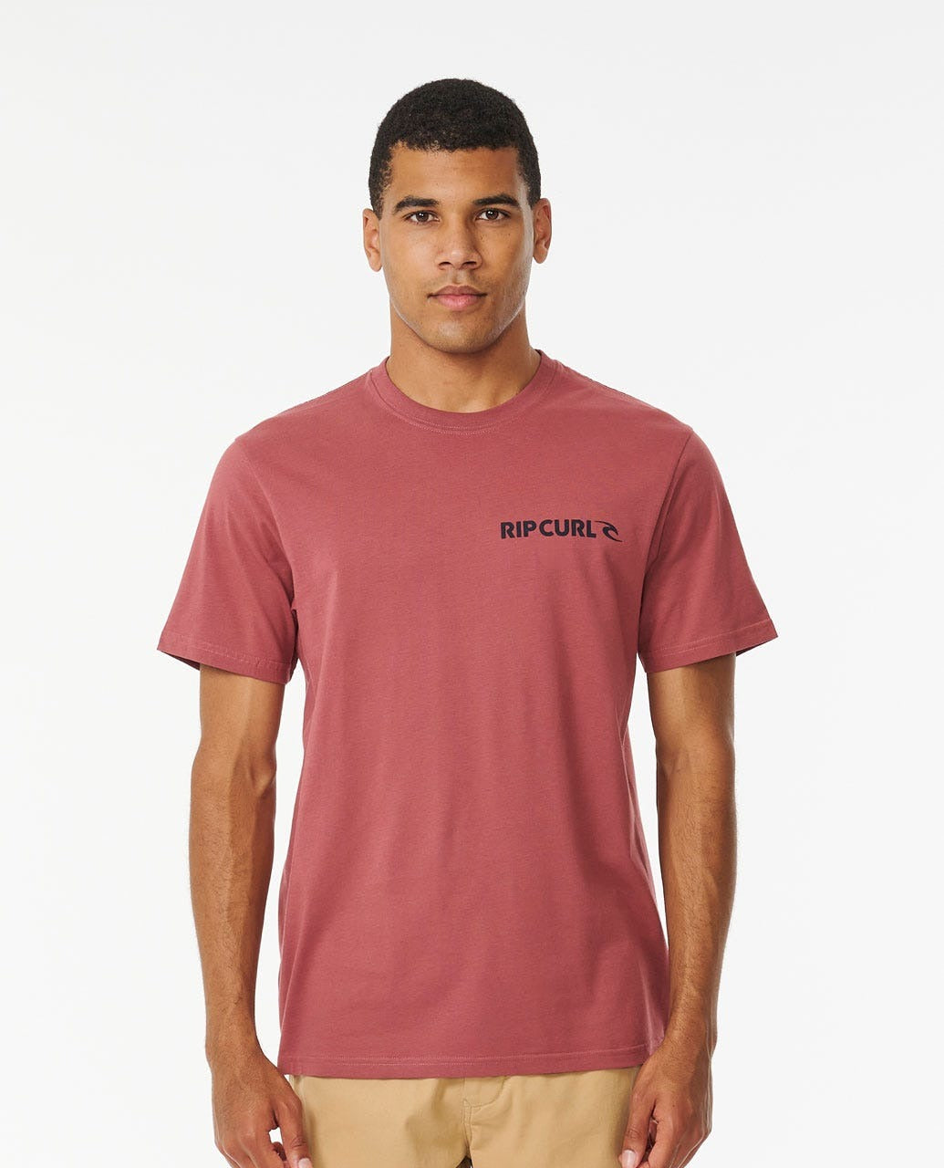 Ripcurl Brand Icon Tee Apple Butter