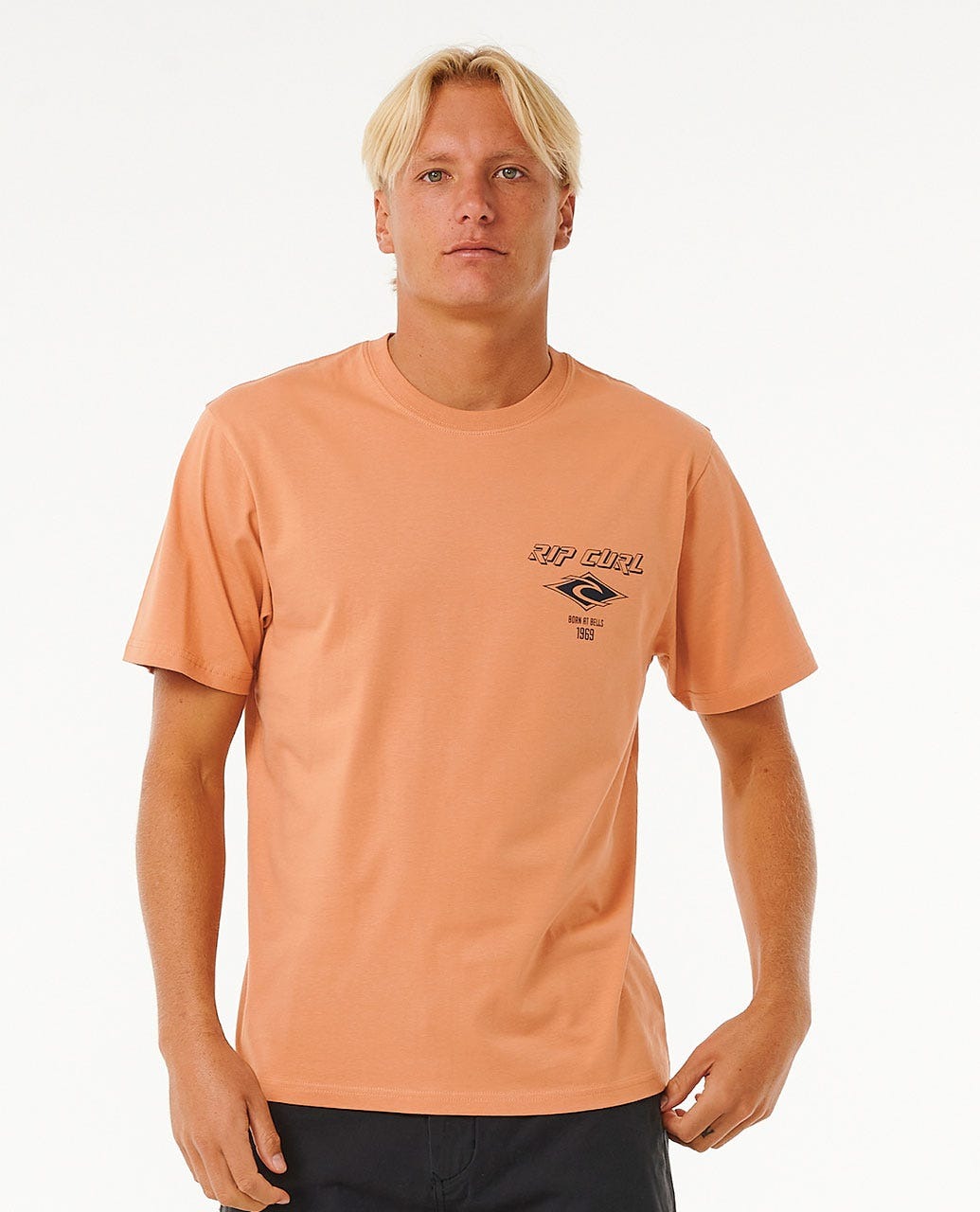 Ripcurl Fade Out Icon Tee Clay