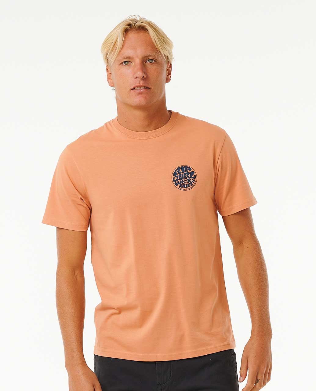 Ripcurl Wetsuit Icon Short Sleeve Tee Clay