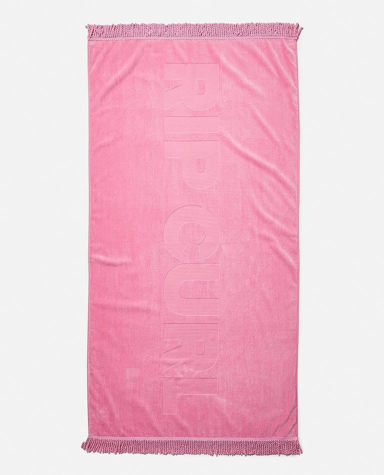 Ripcurl Premium Surf Towel Light Pink