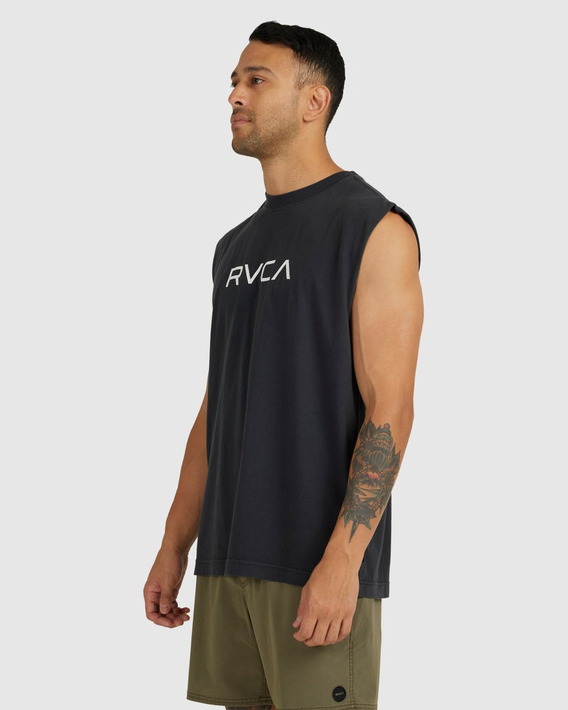 Big RVCA Washed Muscle