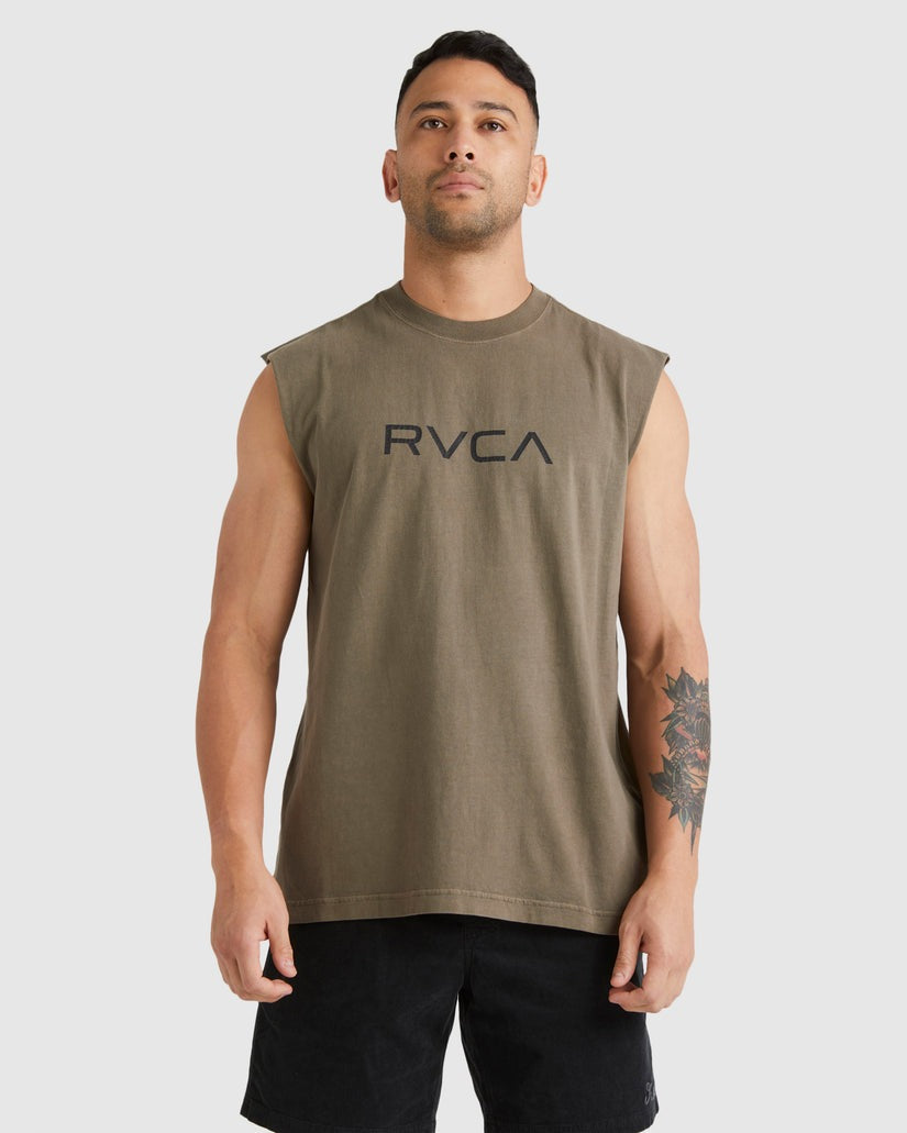 Big RVCA Washed Muscle