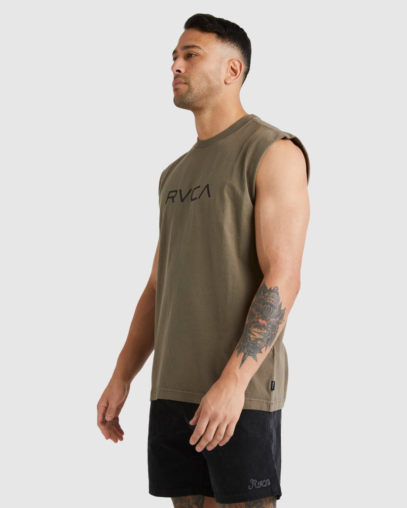 Big RVCA Washed Muscle
