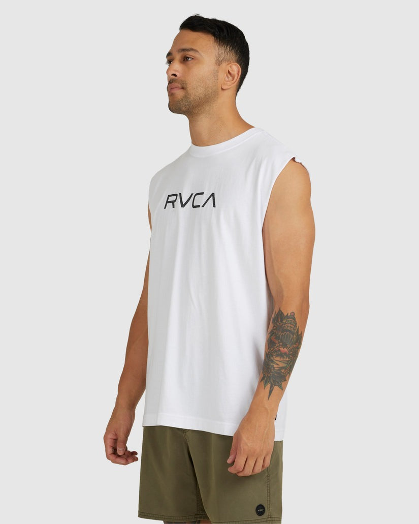 Big RVCA Washed Muscle