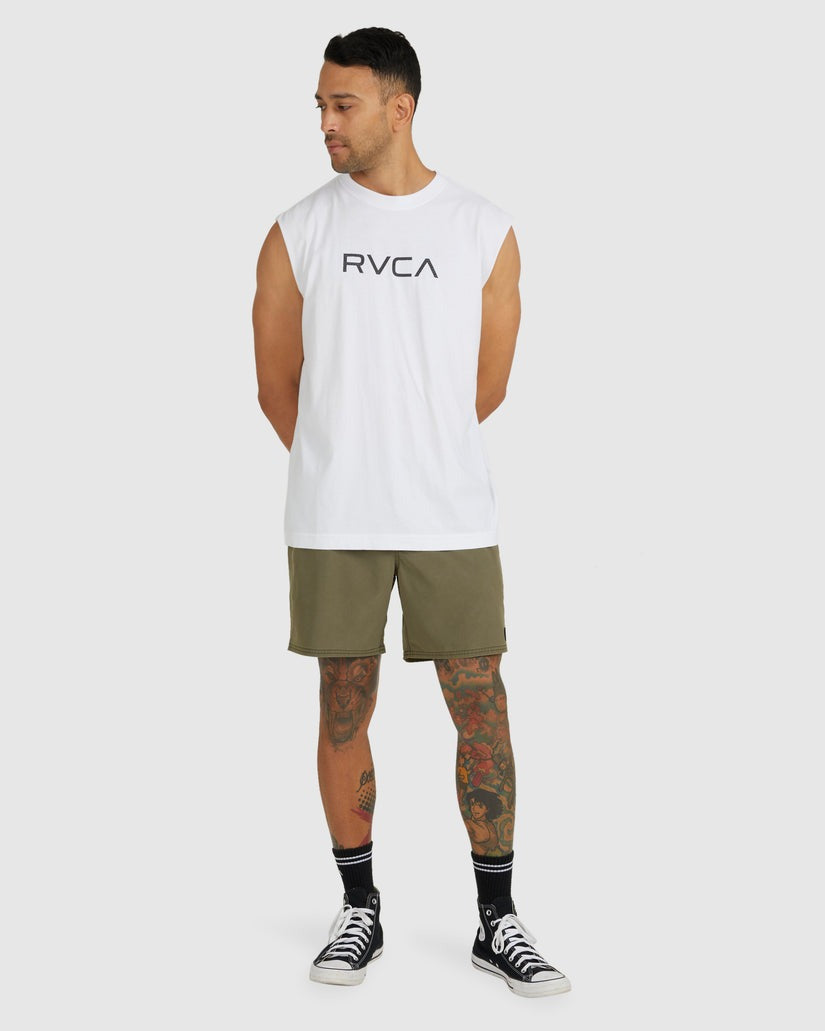 Big RVCA Washed Muscle