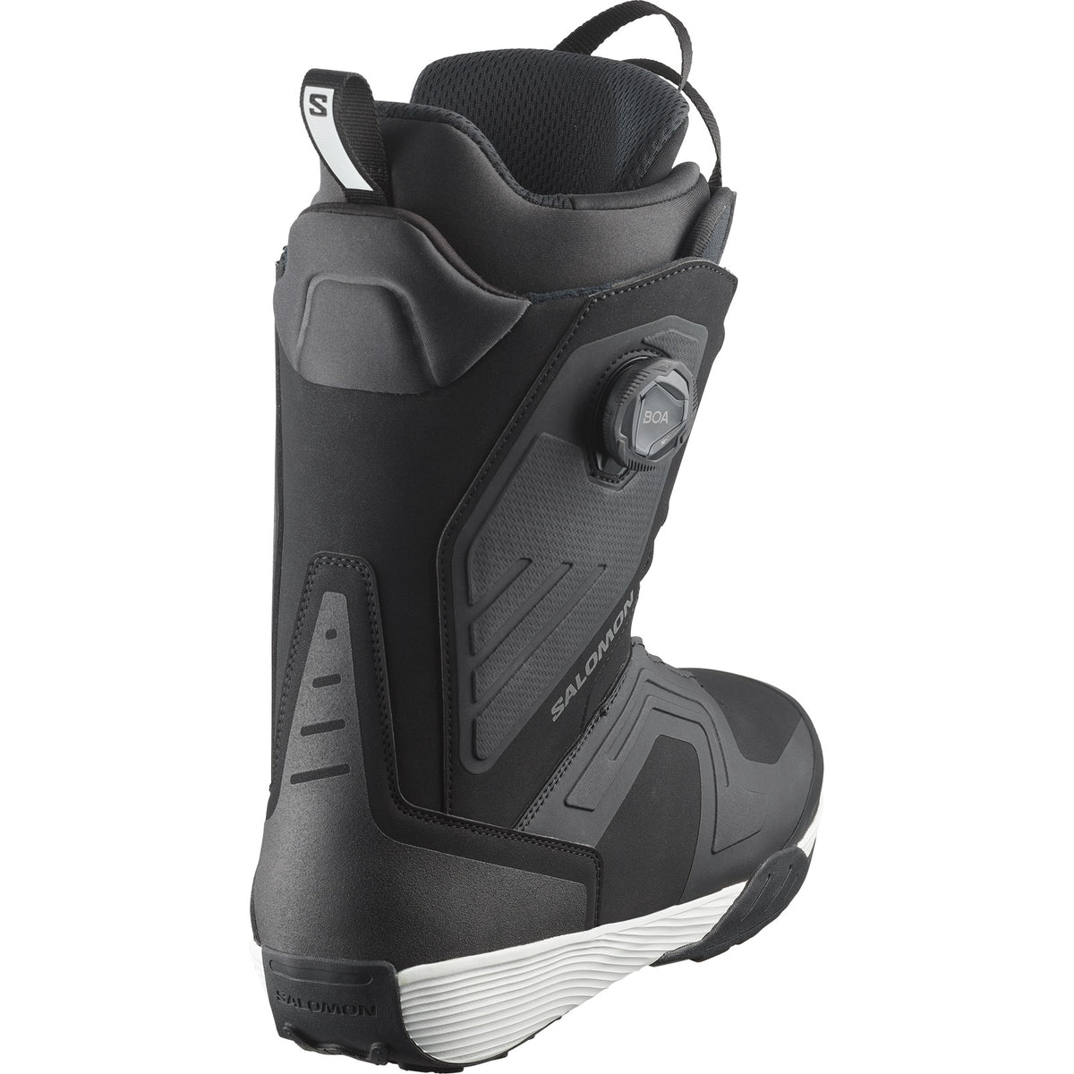 Salomon Dialogue Dual BOA Mens Snowboard Boots Black Black