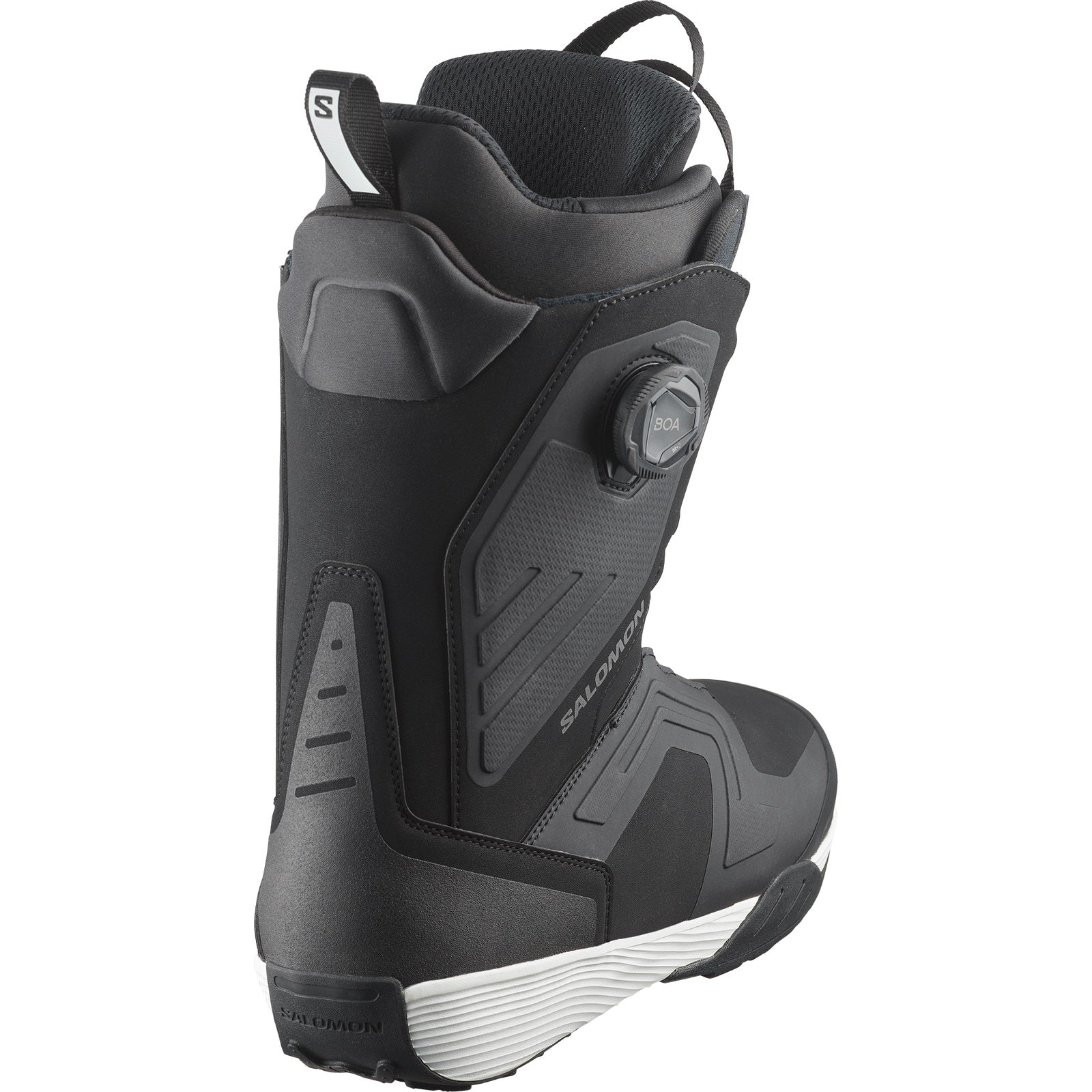 Salomon Dialogue Dual BOA Mens Snowboard Boots Black Black