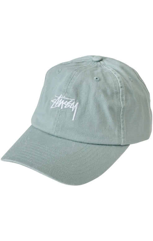Stussy Stock Low Pro Cap Sage Green