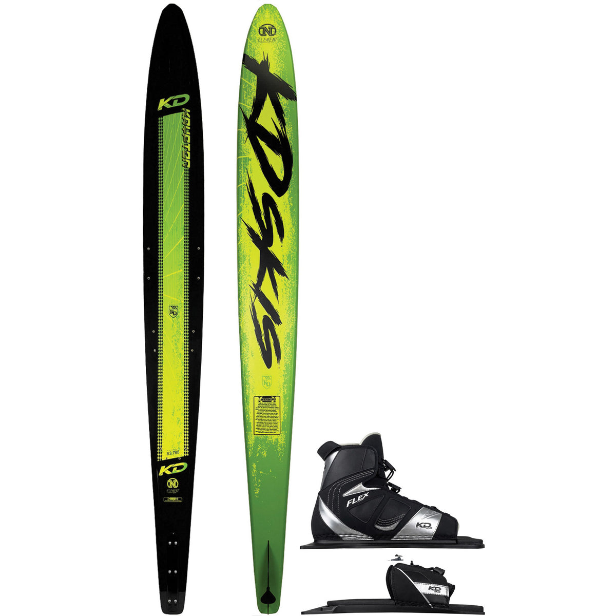 Krypton Slalom Ski w/ Flex Boot Package
