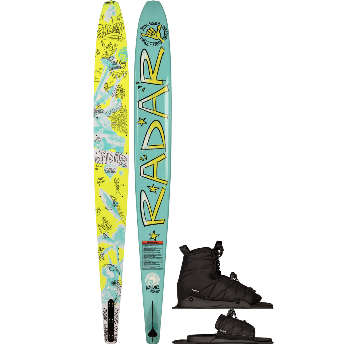 Kid's TRA Slalom Ski Prime Boot Package