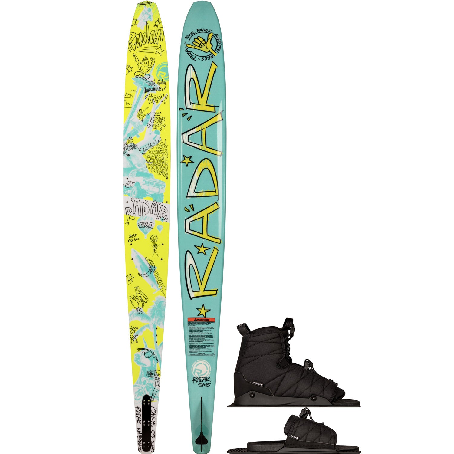 Kid's TRA Slalom Ski Prime Boot Package