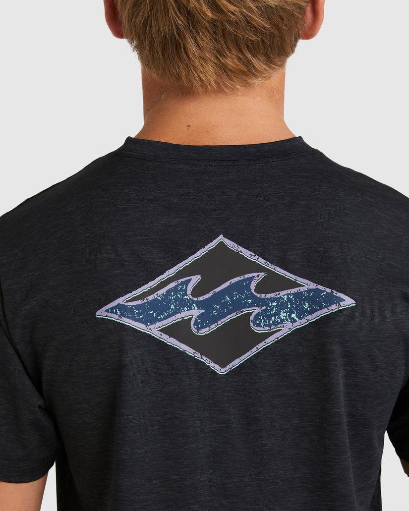 Boys 8-16 Diamond Shoreline Rash Vest