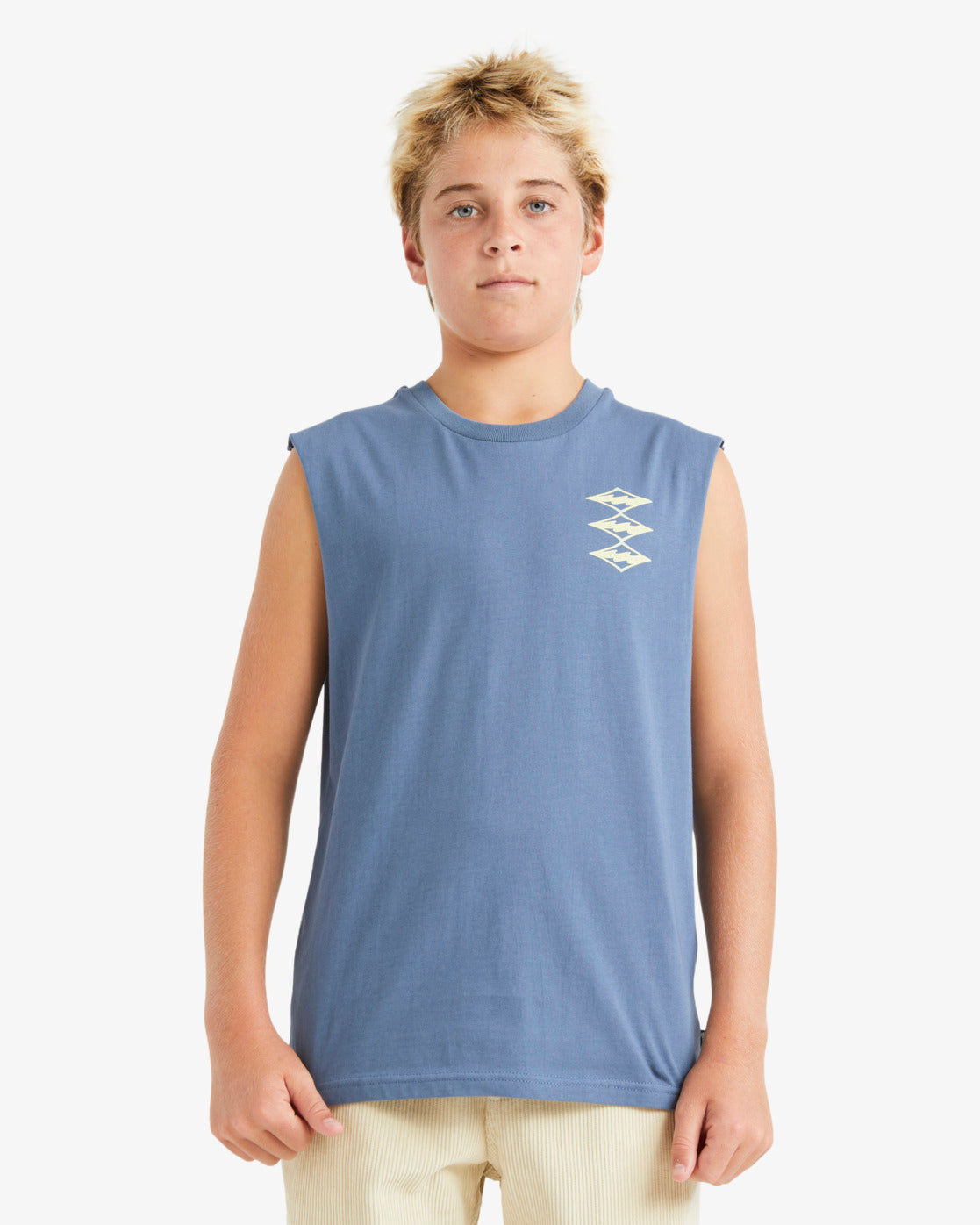 Boys 8-16 Crayon Wave Tank Top