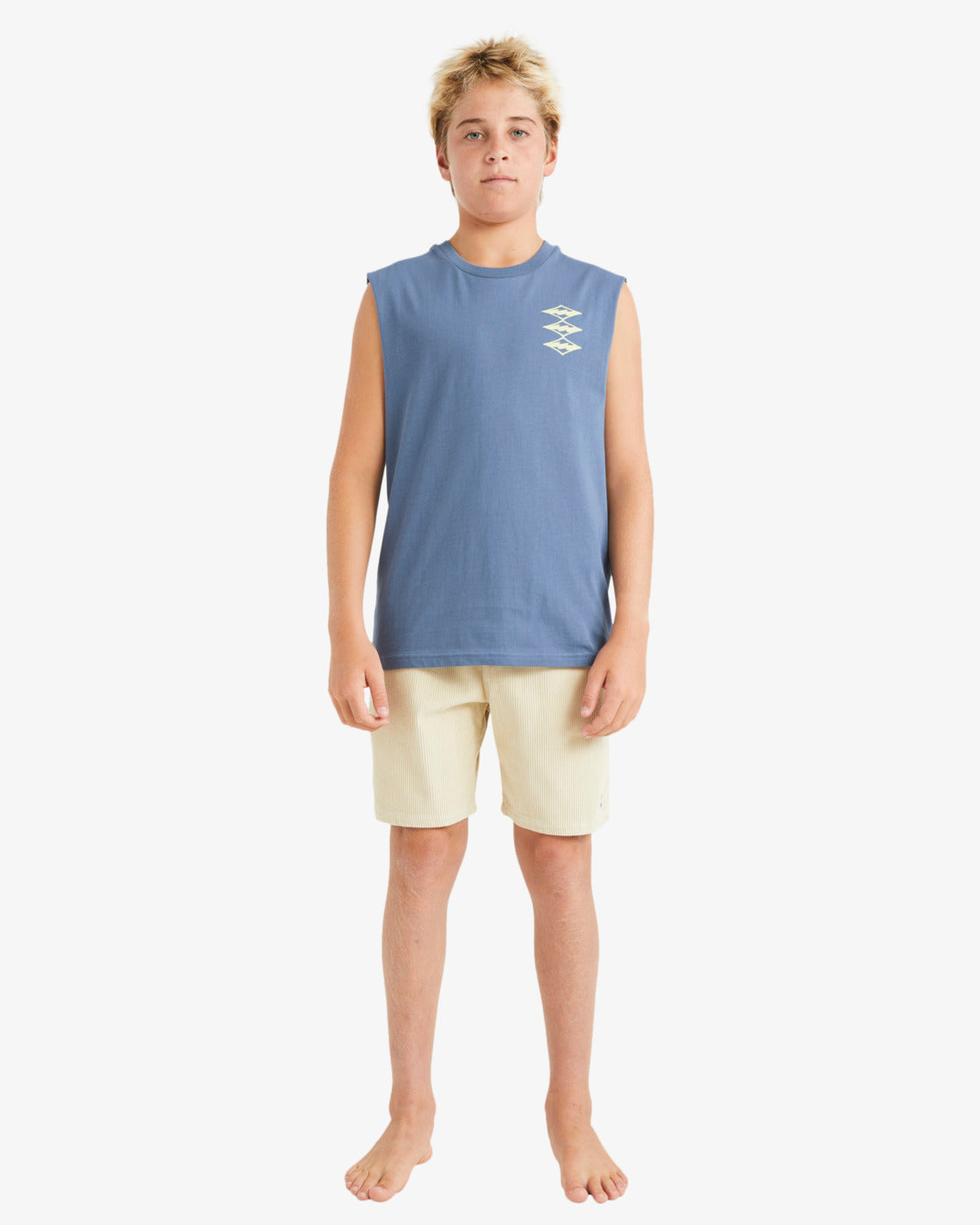 Boys 8-16 Crayon Wave Tank Top