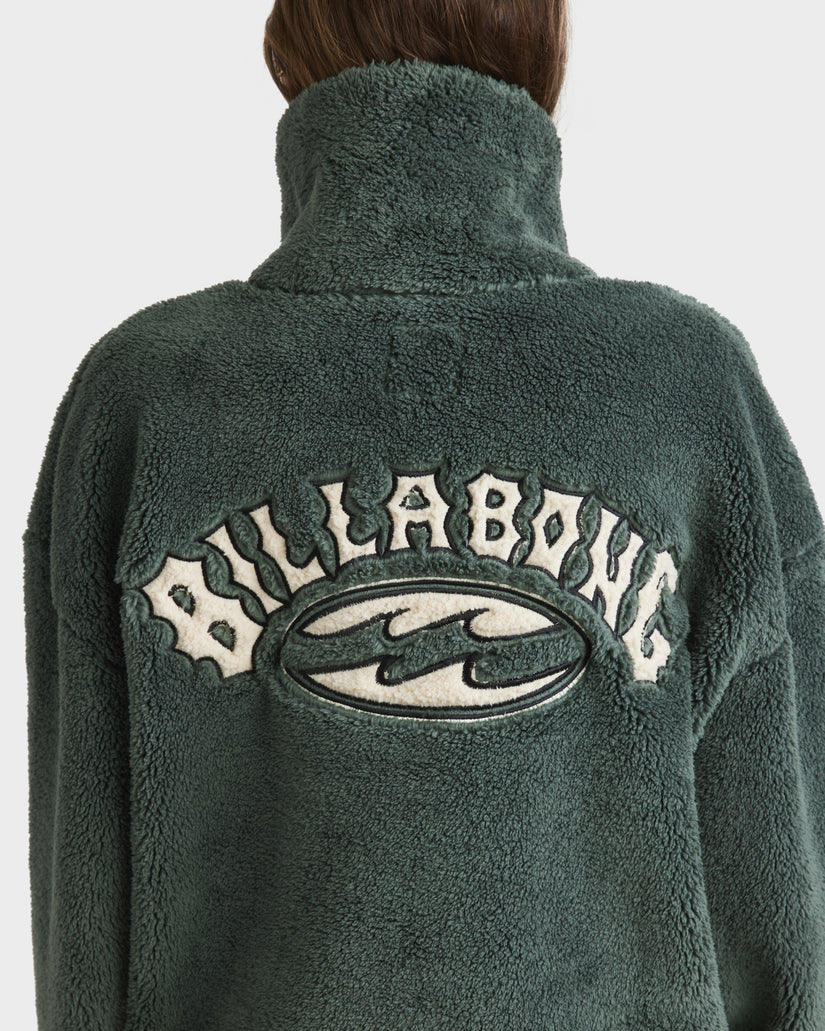 Womens Old Days Half Zip Pullover