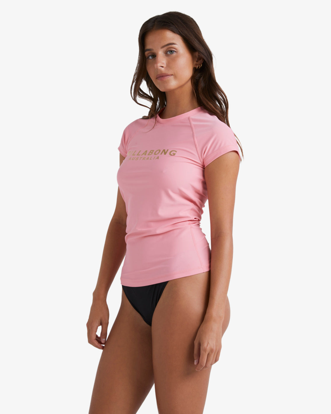 Womens Society Foil Short Sleeve Rash Vest