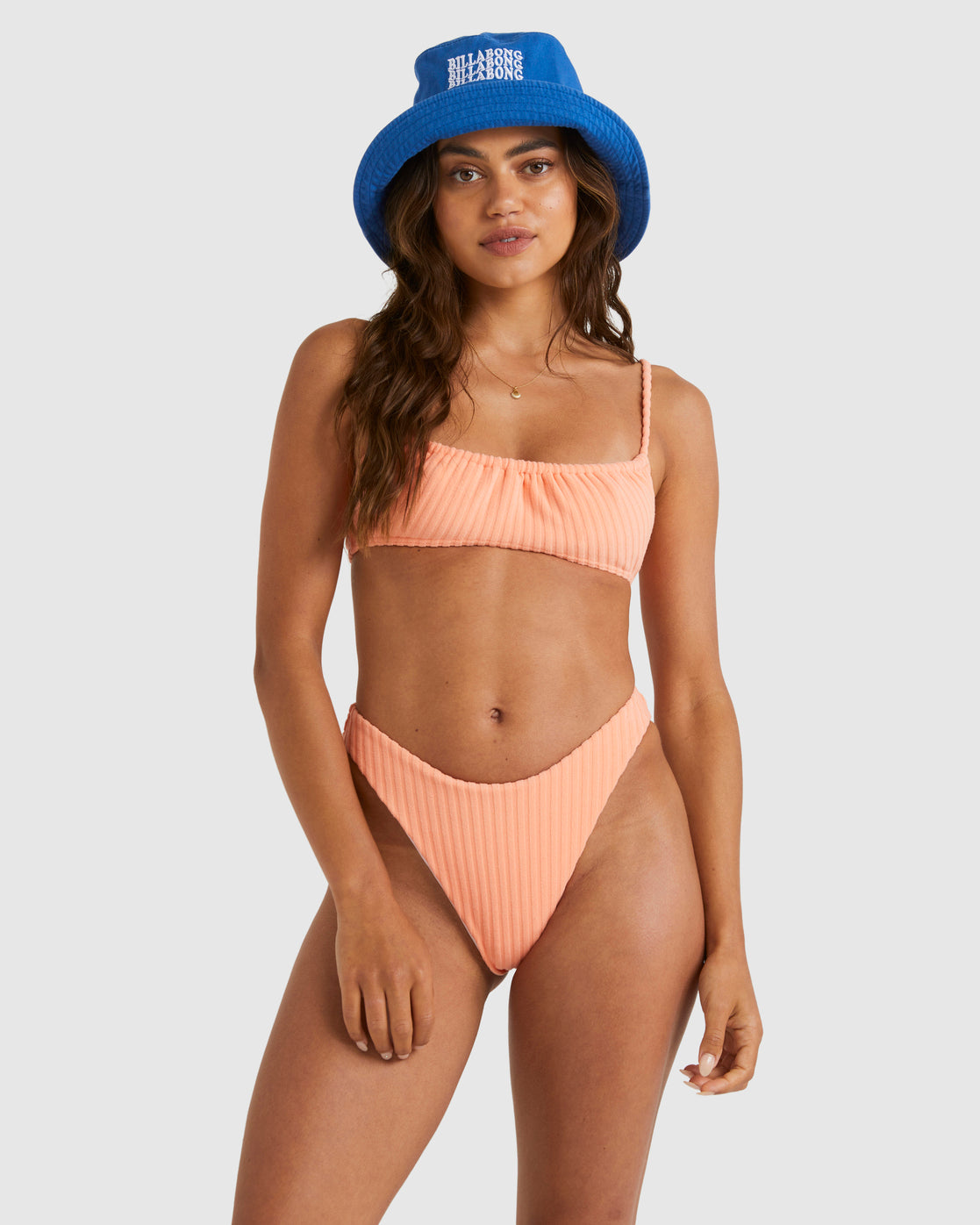 Terry Rib Mila Bralette Bikini Top