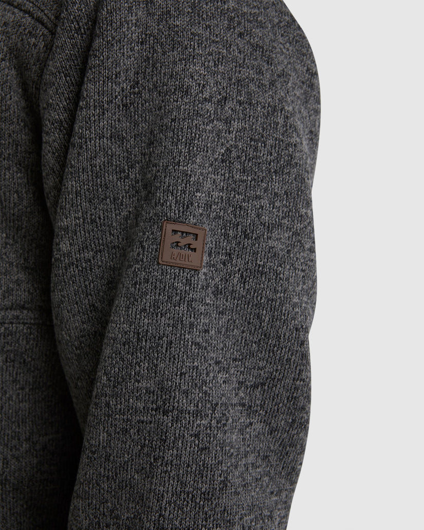 Mens A/Div Boundary Sherpa Zip Up Hoodie