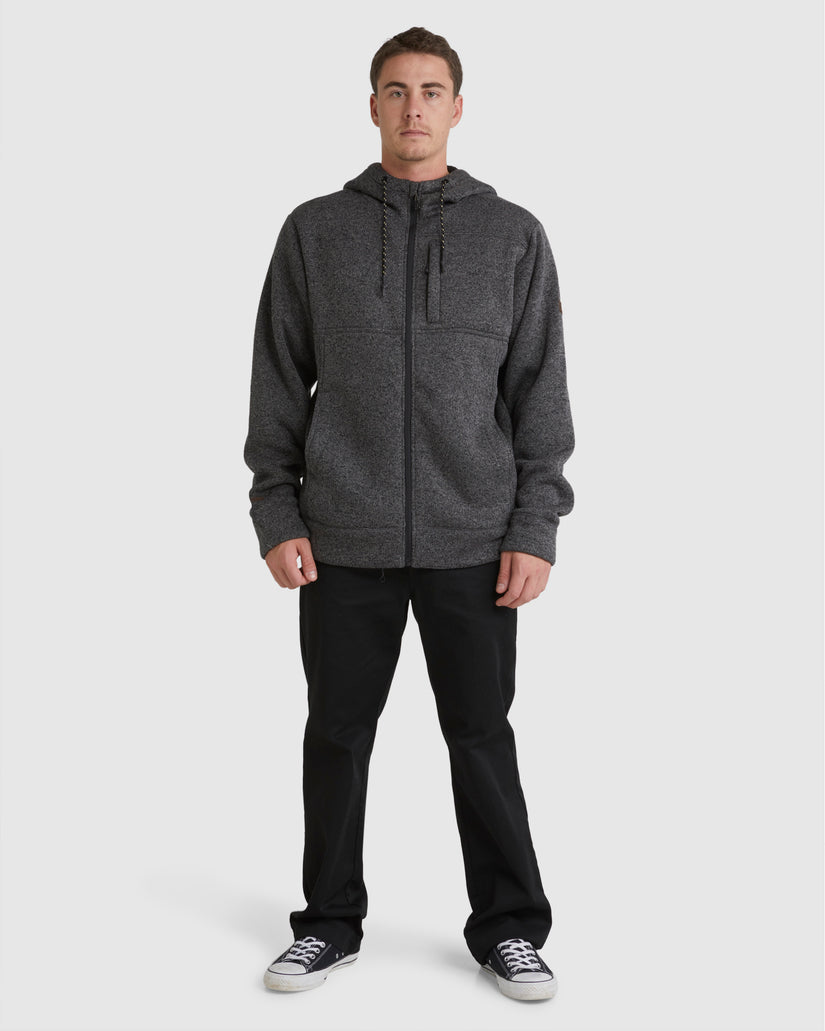 Mens A/Div Boundary Sherpa Zip Up Hoodie