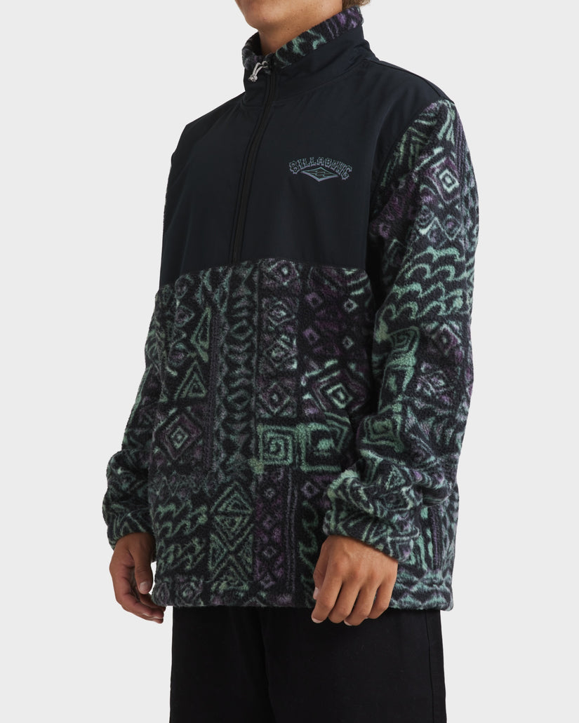 Mens Boundary Re-Issue Half Zip Fleece Pullover