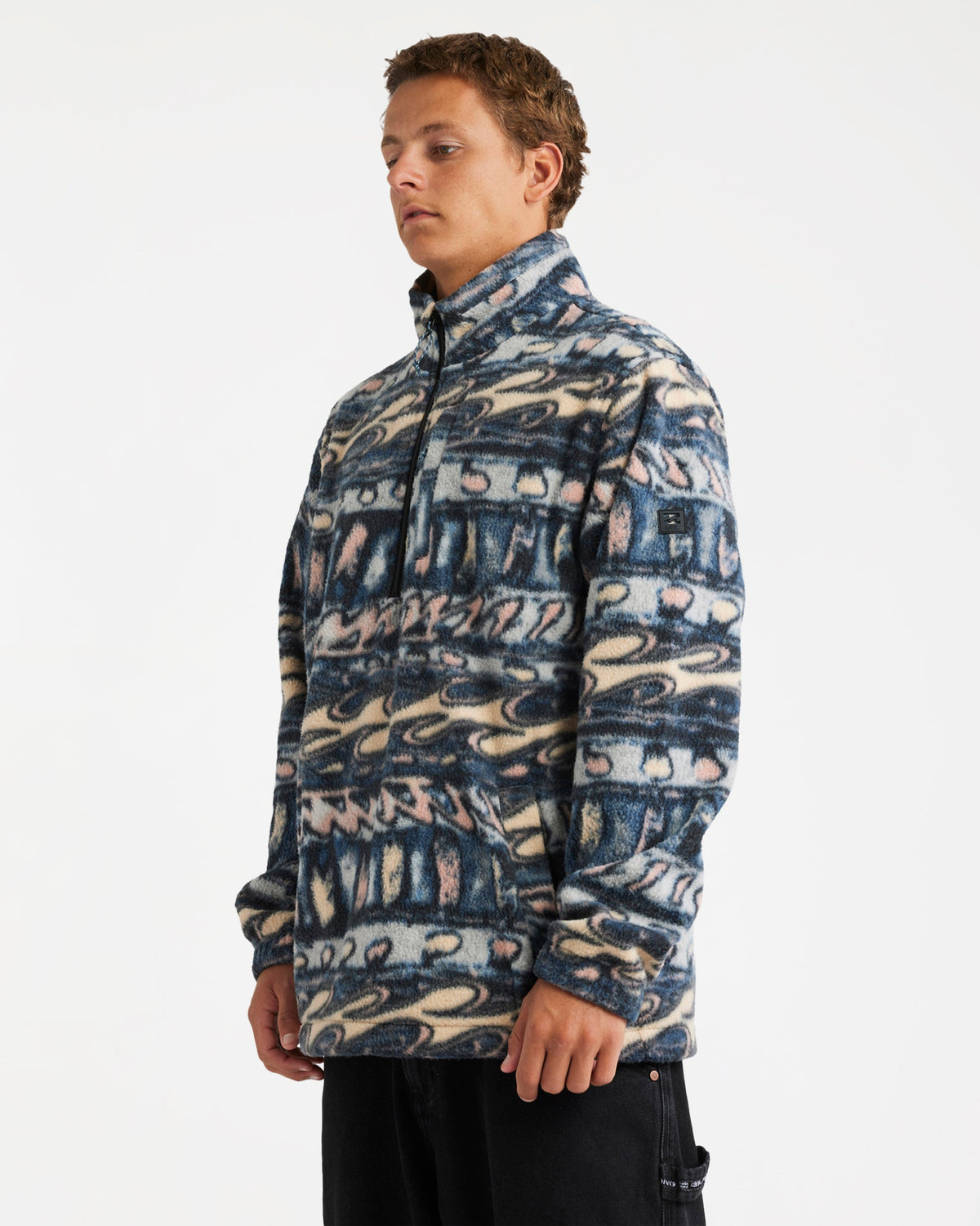 Mens Occy Heritage Half Zip Fleece Pullover