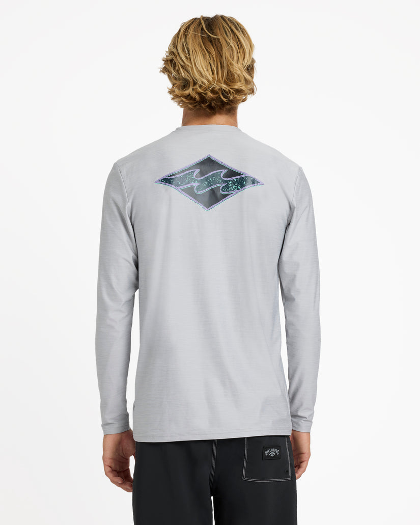 Mens Diamond Shoreline Rash Vest