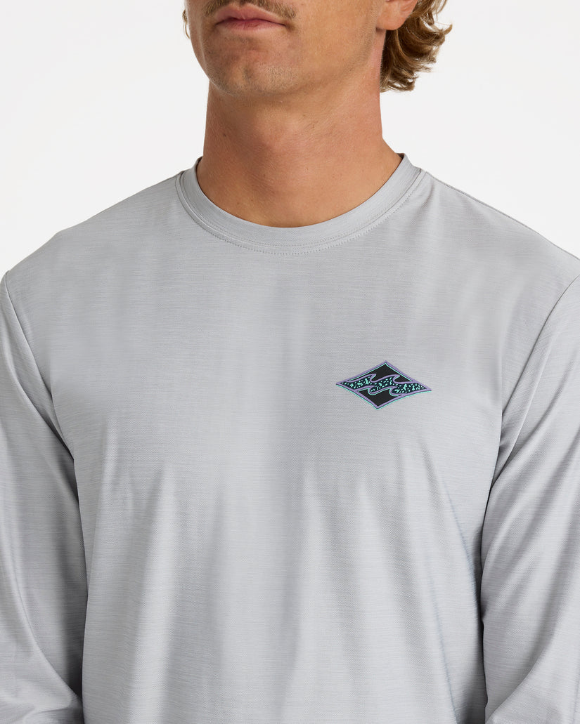 Mens Diamond Shoreline Rash Vest