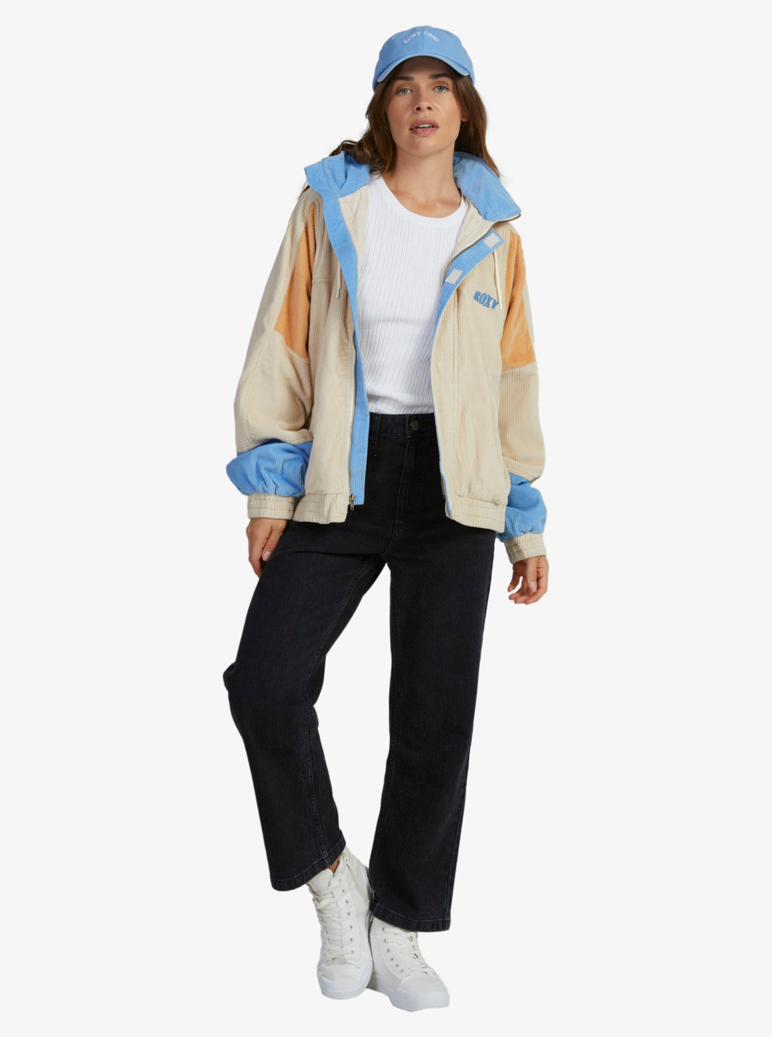 Womens Strike A Cord Pop Over Jacket
