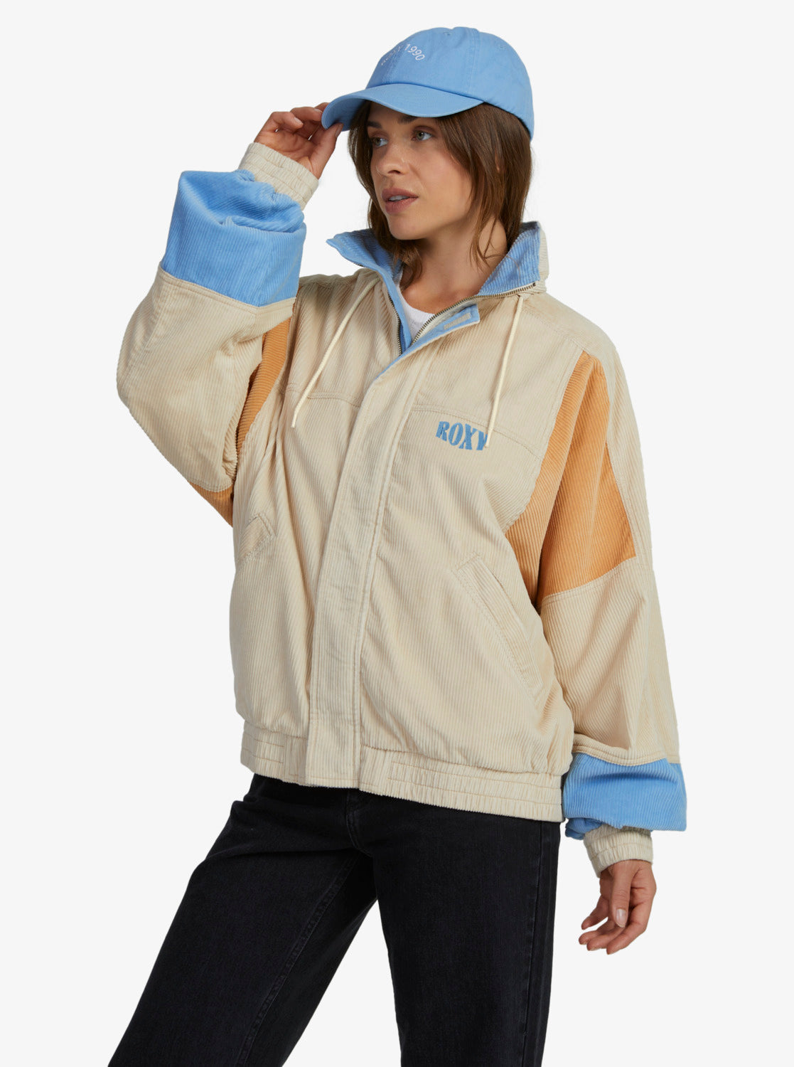 Womens Strike A Cord Pop Over Jacket