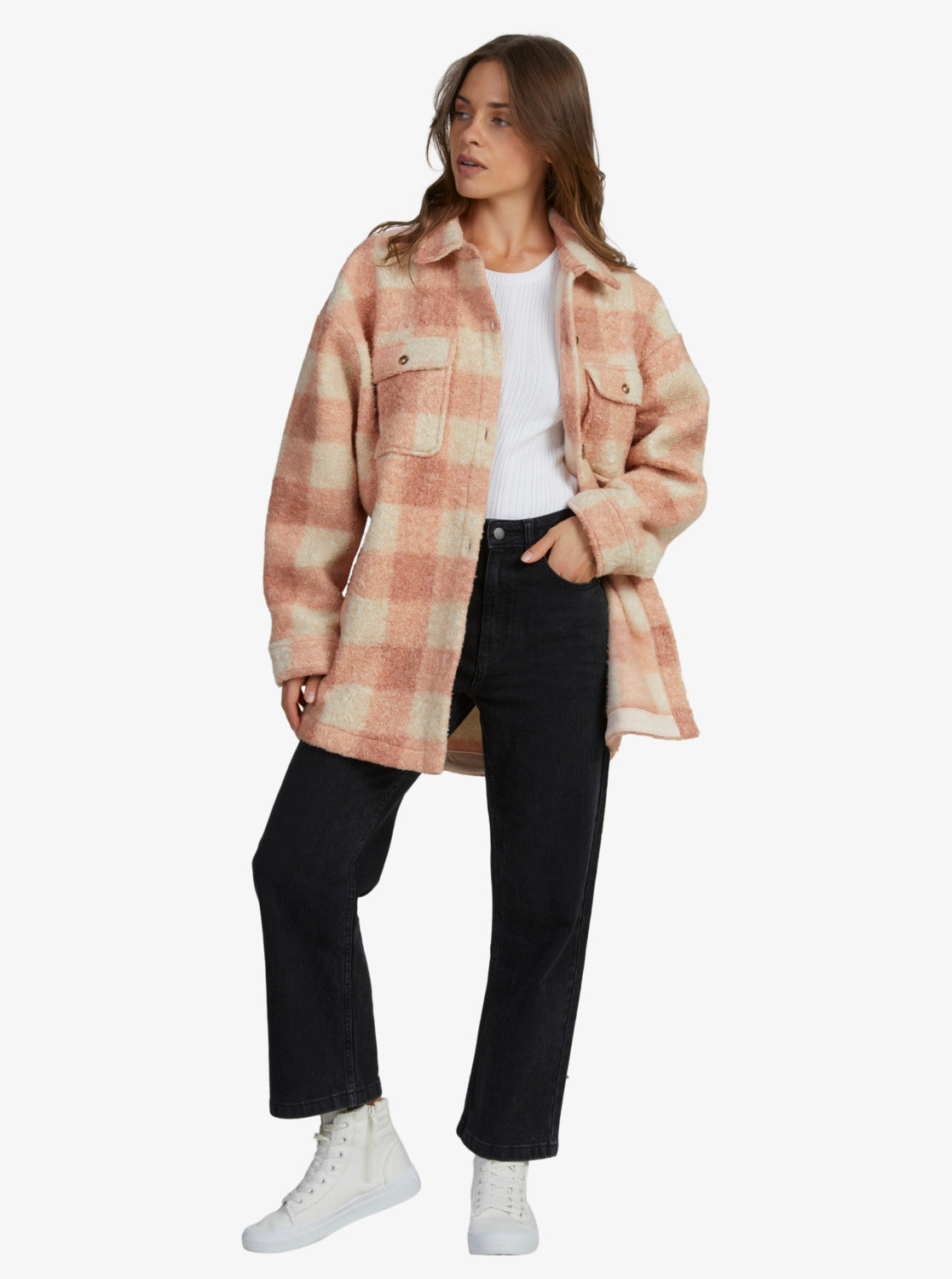 Womens Over And Above Polar Fleece Jacket