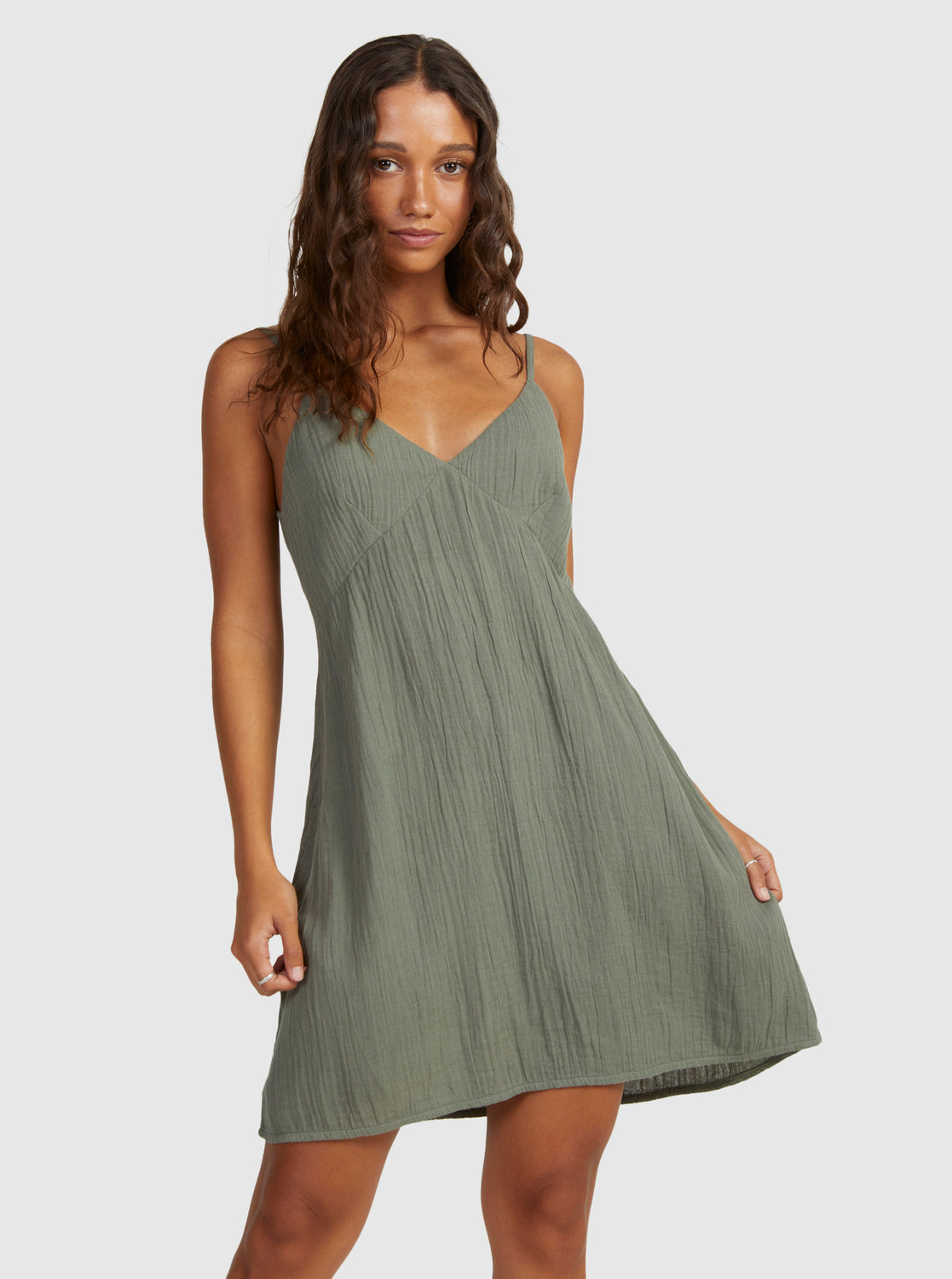 Womens Santorini Mini Slip Dress